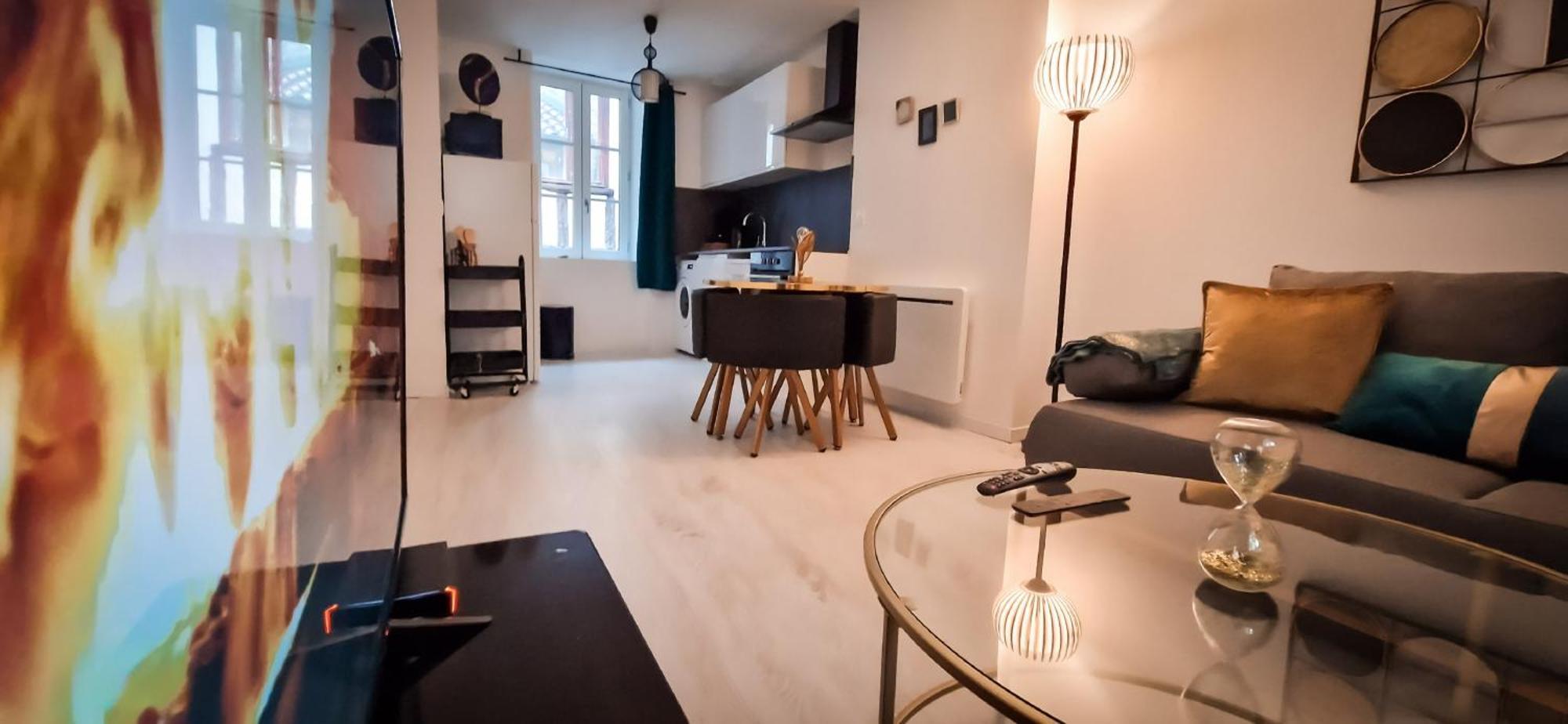 L'art Deco 3 Etoiles Wifi, Netflix, Disney, Coeur De Bastide *